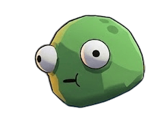 Galaxy Munch mascot: the green alien